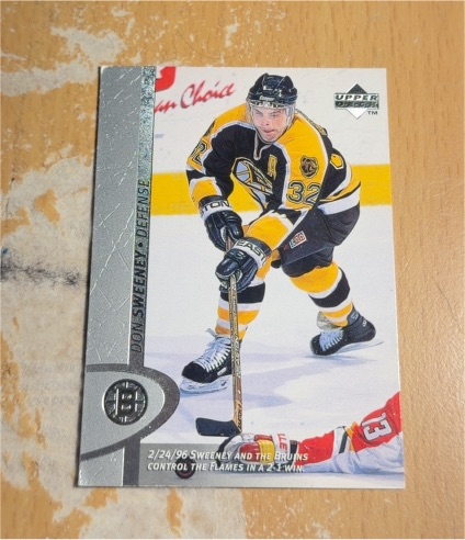 1996-97 Upper Deck #217 Don Sweeney — front