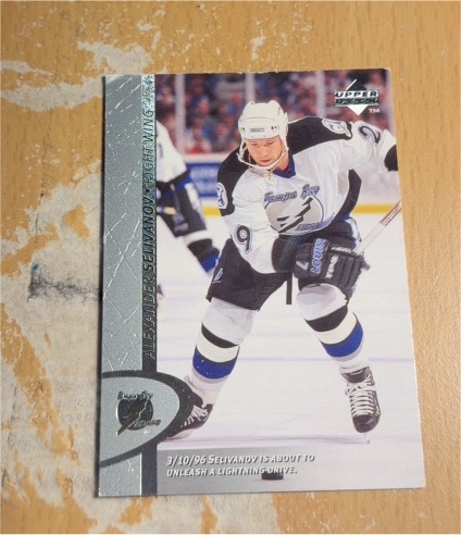 1996-97 Upper Deck #339 Alexander Selivanov Tampa Bay Lightning — front