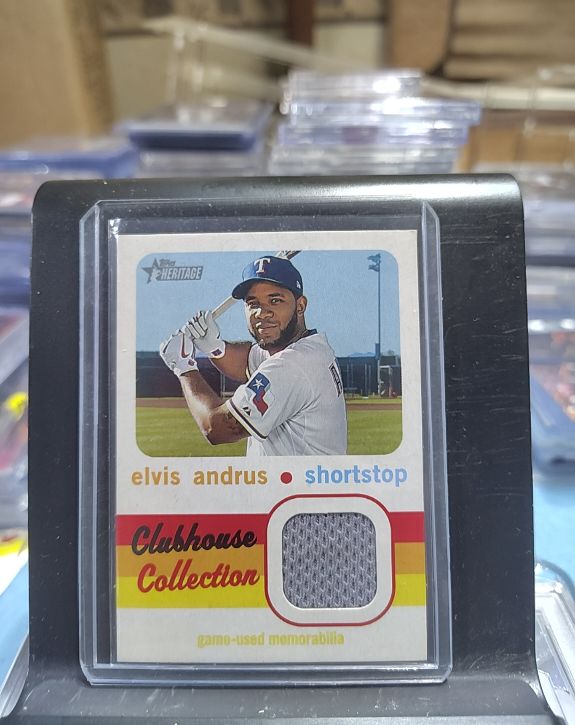 2020 Topps Heritage #CCR-EA Elvis Andrus — front