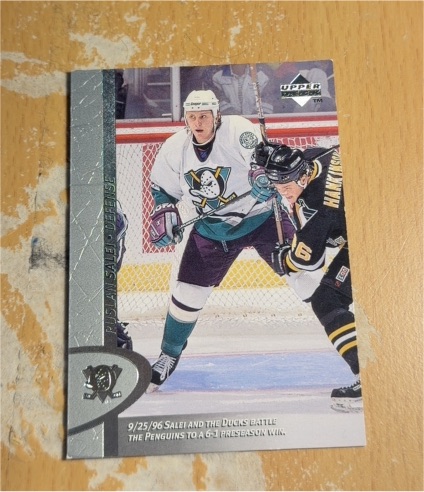 1996-97 Upper Deck #215 Ruslan Salei — front