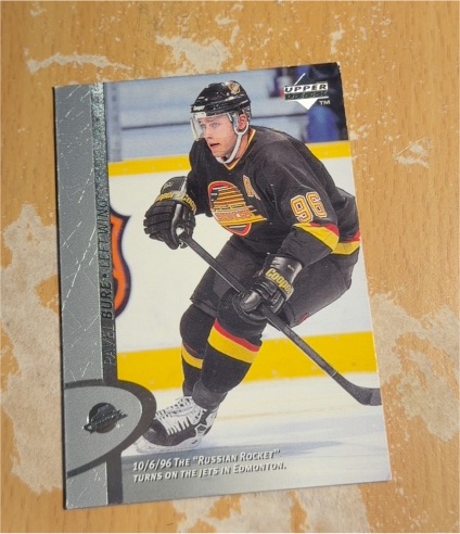 1996-97 Upper Deck #347 Pavel Bure — front