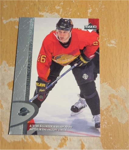 1996-97 Upper Deck #349 Mike Sillinger — front