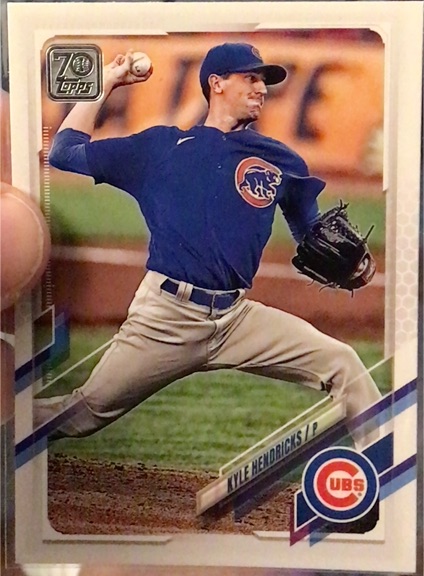 2021 Topps #503 Kyle Hendricks — front