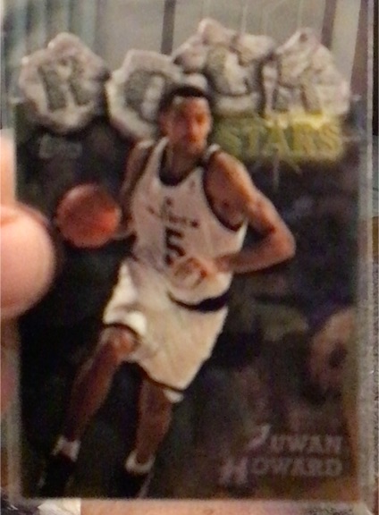 1997-98 Topps #RS7 Juwan Howard Rock Stars — front