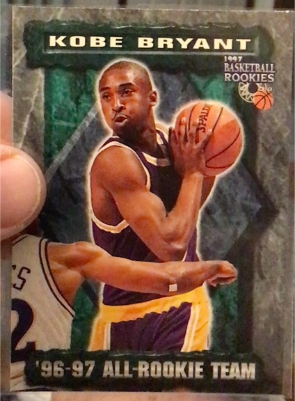 1997 Score Board #83 Kobe Bryant — front