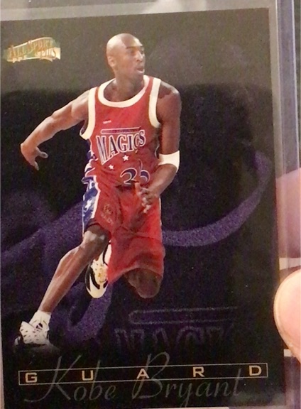 1996 Score Board All Sport Plus #185 Kobe Bryant Rookie Card — front
