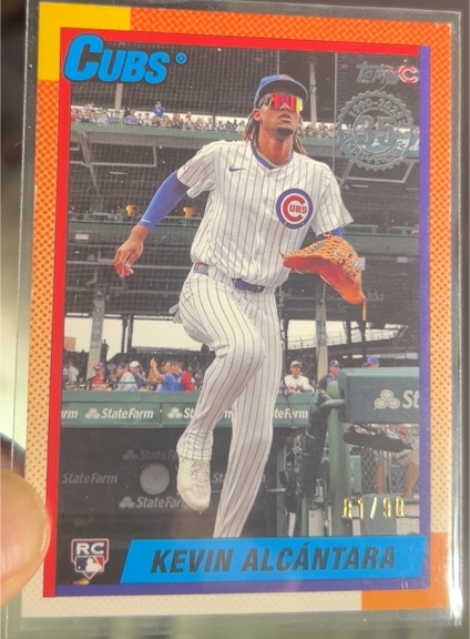 2025 Topps Series 2 #90B2-42 Kevin Alcántara — front