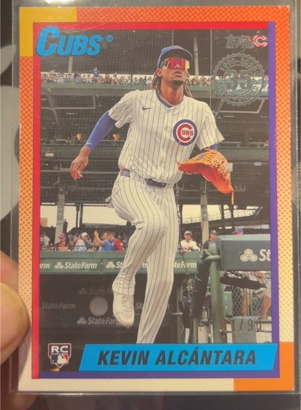 2025 Topps Series 2 #90B2-42 Kevin Alcántara — front