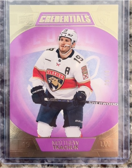 2022-23 Upper Deck Credentials #37 Matthew Tkachuk — front