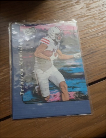 2024 Leaf Press Pass #20B-250 Tetairoa McMillan — front