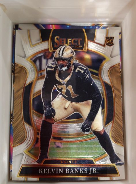 2025 Panini Select #42 Kelvin Banks Jr. — front