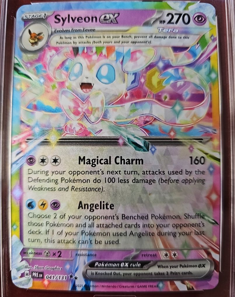 2024 Pokemon Sylveon ex #041 Prismatic Evolutions — front