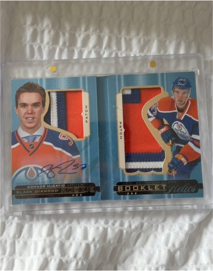2024-25 Upper Deck Black Diamond #DMDR-MD Connor McDavid — front