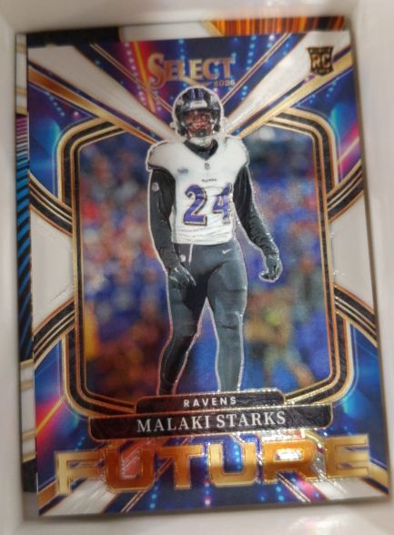 2025 Panini Select #2 Malaki Starks Future — front