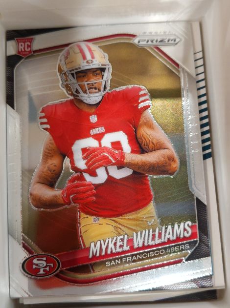 2025 Panini Prizm #304 Mykel Williams — front