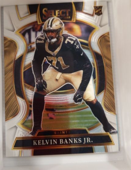 2025 Panini Select #42 Kelvin Banks Jr. — front