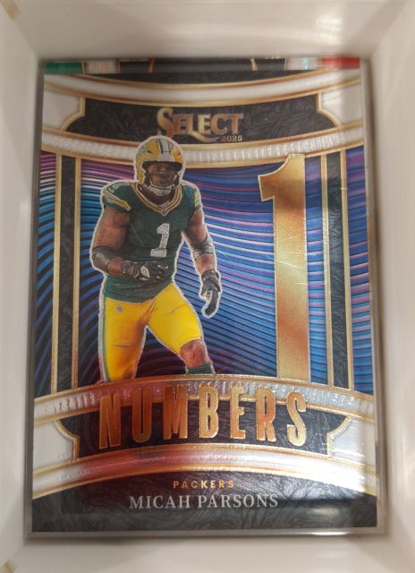 2025 Panini Select #5 Micah Parsons Numbers — front