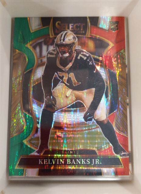 2025 Panini Select #42 Kelvin Banks Jr. — front