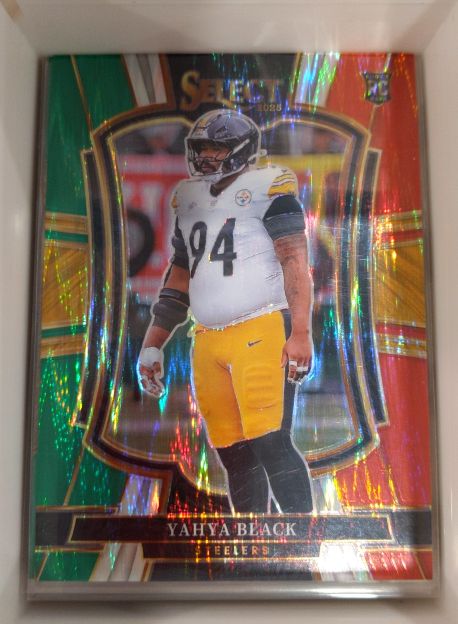2025 Panini Select #153 Yahya Black — front