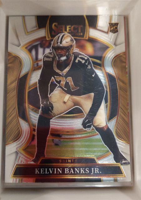 2025 Panini Select #168 Kelvin Banks Jr. — front
