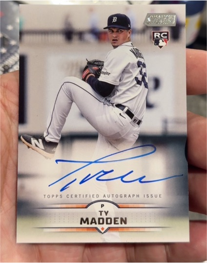 2025 Topps Stadium Club #SCBA-TM Ty Madden — front