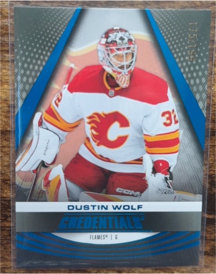 2025-26 Upper Deck Series 1 #E-69 Dustin Wolf Encore Calgary Flames — front