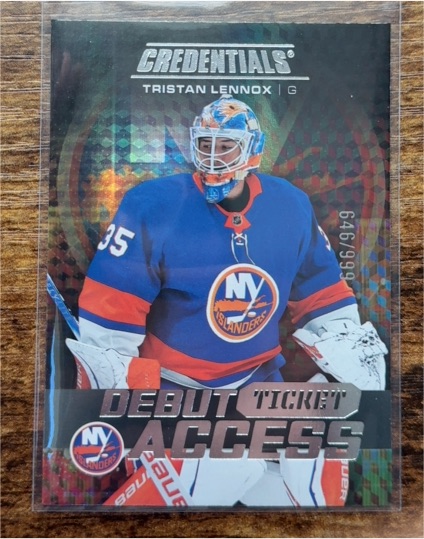 2025-26 Upper Deck Credentials #118 Tristan Lennox — front