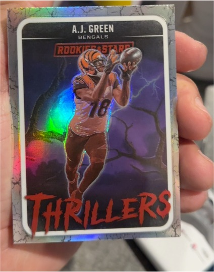2025 Panini Rookies & Stars #9 A.J. Green Thrillers — front