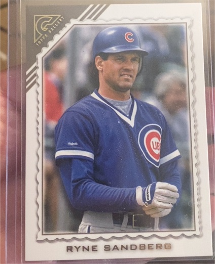 2022 Topps Gallery #174 Ryne Sandberg Chicago Cubs — front
