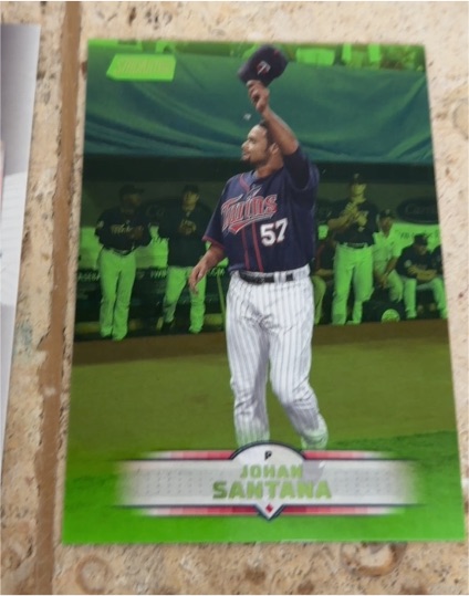 2025 Topps Stadium Club #199 Johan Santana — front