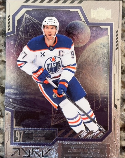 2025-26 Upper Deck SkyBox Metal Universe #7 Connor McDavid — front