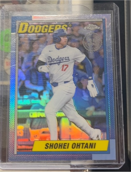 2025 Topps Chrome 1990 Topps Baseball #90CB-7 Shohei Ohtani — front