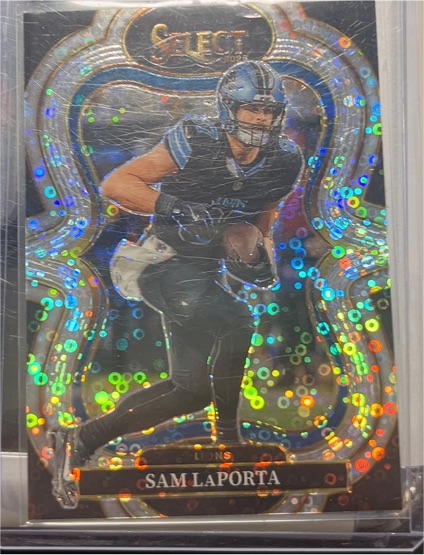 2025 Panini Select Suite Level Disco #371 Sam LaPorta — front