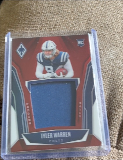 2025 Panini Phoenix #PAP-TWN Tyler Warren — front