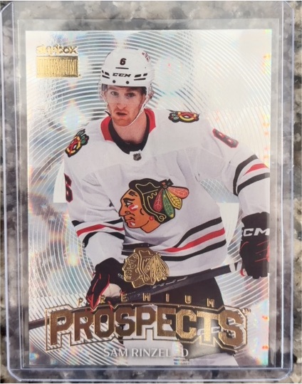 2025-26 SkyBox Metal Universe #PP-23 Sam Rinzel — front