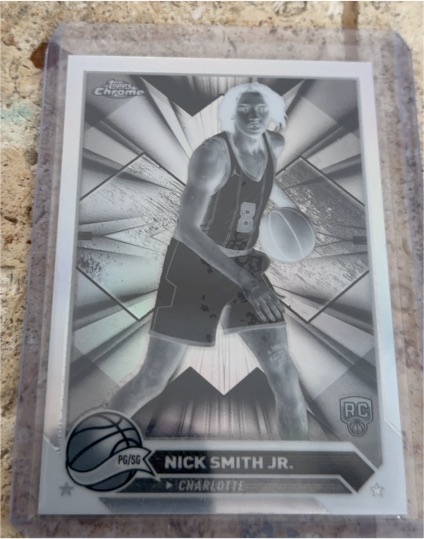 2023-24 Topps Chrome #86 Nick Smith Jr. — front