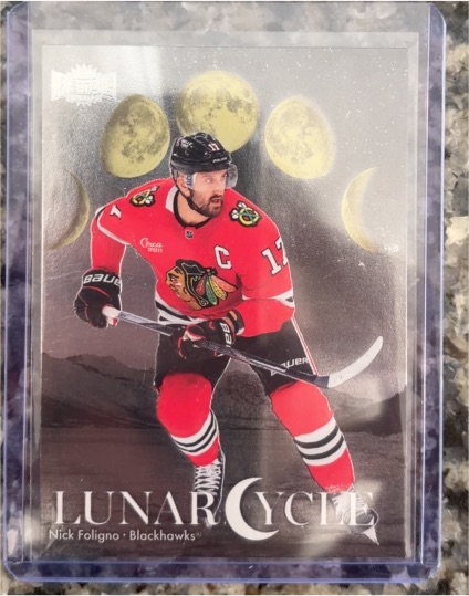 2025-26 Upper Deck Skybox Metal Universe #LC-1 Nick Foligno Lunar Cycle — front