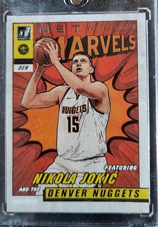 2021 Donruss Net Marvels #12 Nikola Jokic — front
