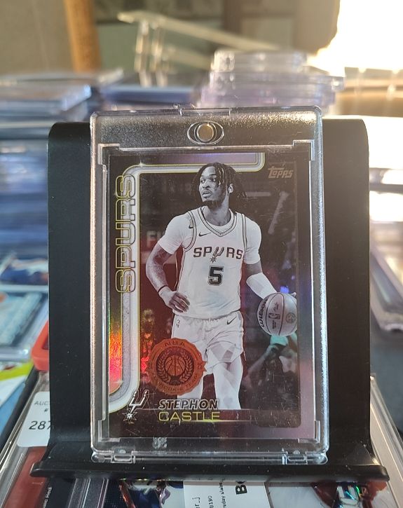 2025-26 Topps #197 Stephon Castle — front