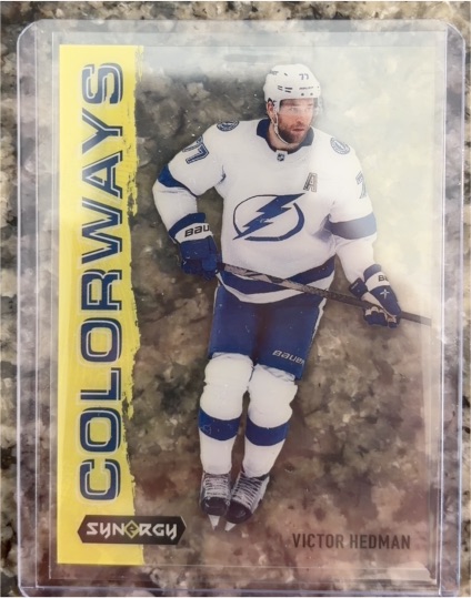 2024-25 Upper Deck Synergy Colorways #L-77 Victor Hedman — front