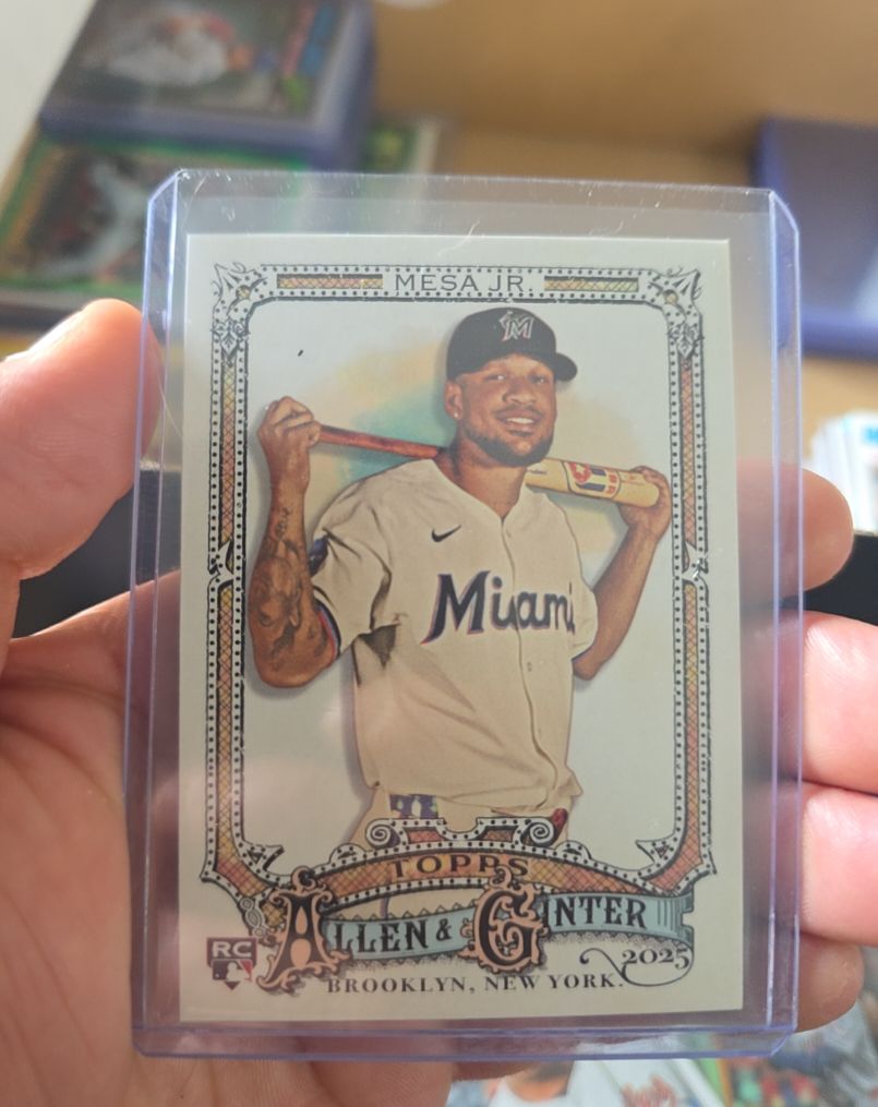 2025 Topps Allen & Ginter #300 Victor Mesa Jr. — front