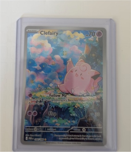 Pokémon 2023 Perfect Order #094 Clefairy Full Art Illustration Rare — front