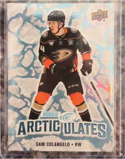 2024-25 Upper Deck Ice #AT-50 Sam Colangelo — front