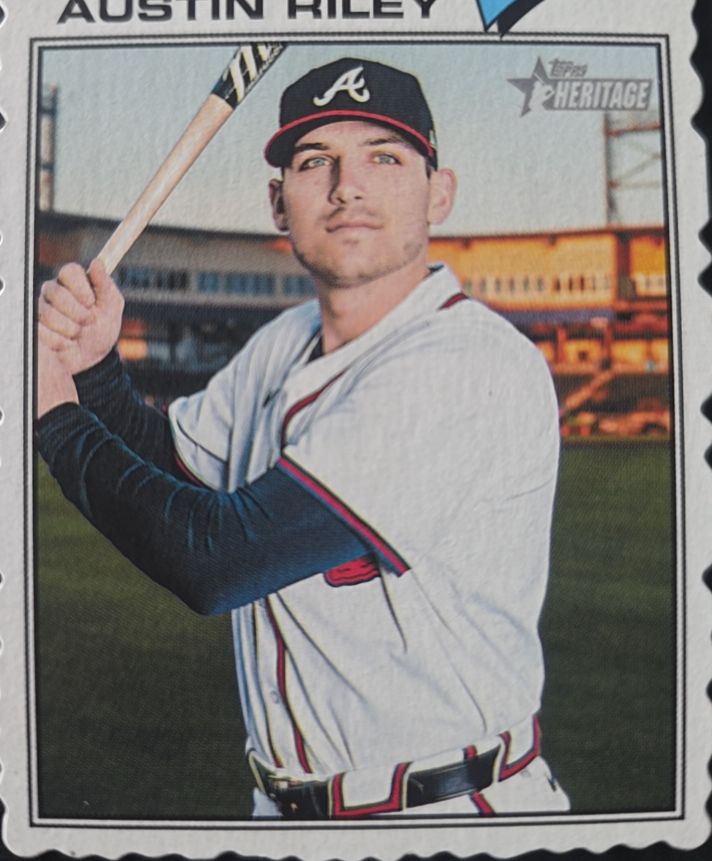 2026 Topps Heritage #271 Austin Riley — front