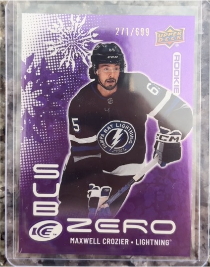 2024-25 Upper Deck Ice #271 Maxwell Crozier — front