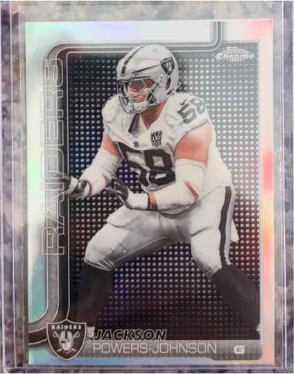 2025 Topps Chrome #177 Jackson Powers-Johnson — front