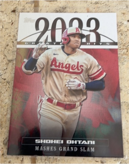 2024 Topps Series 1 2023 Greatest Hits #23GH-12 Shohei Ohtani — front