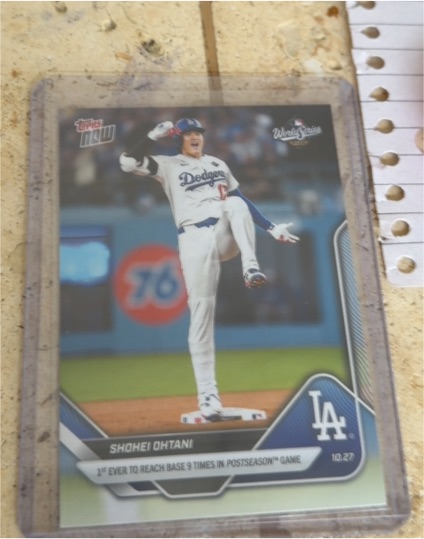 2025 Topps Now #906 Shohei Ohtani — front