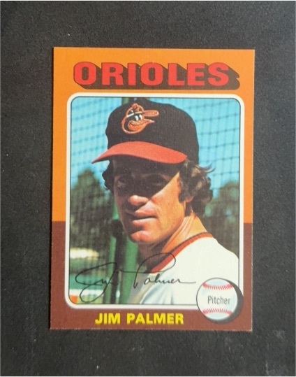 1975 Topps #335 Jim Palmer — front