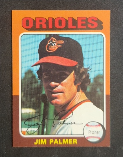 1975 Topps #335 Jim Palmer — front